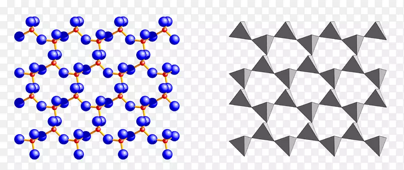 丝状硅酸盐矿物分子白云母