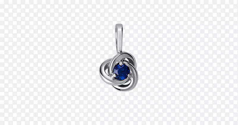 蓝宝石耳环魅力和吊坠体饰.蓝宝石