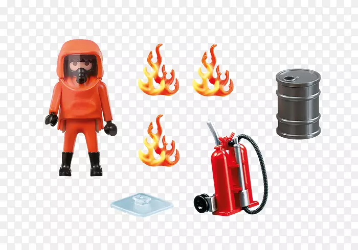 玩具消防队员消防局消防处-玩具