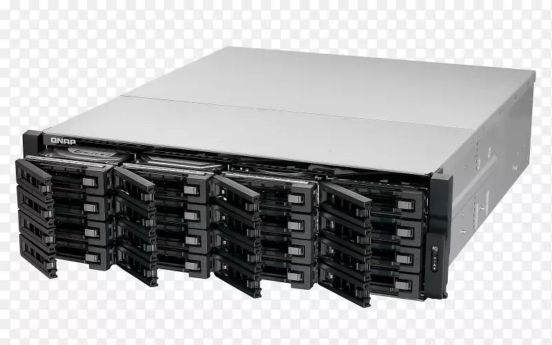 qnap rexp-1220 u-rp网络存储系统RAID数据存储硬盘驱动器