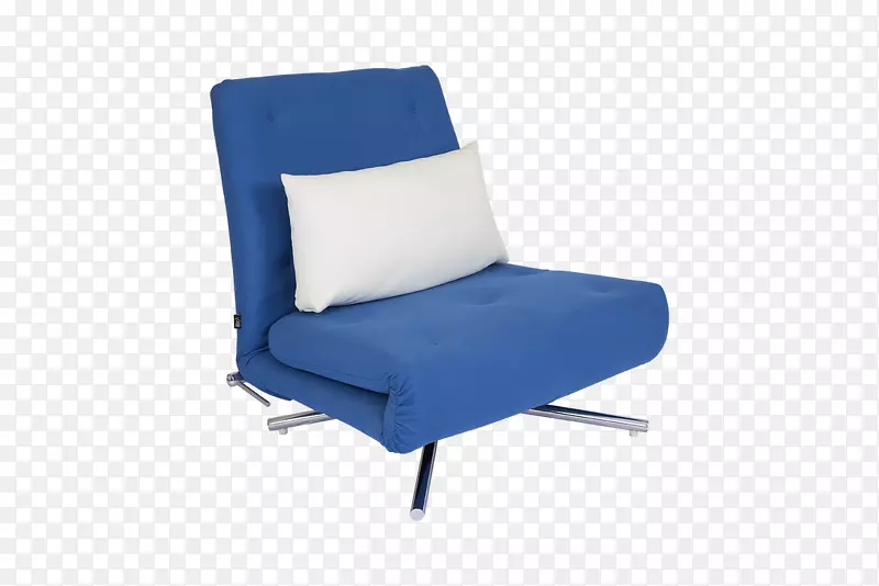 沙发床扶手舒适钴蓝椅