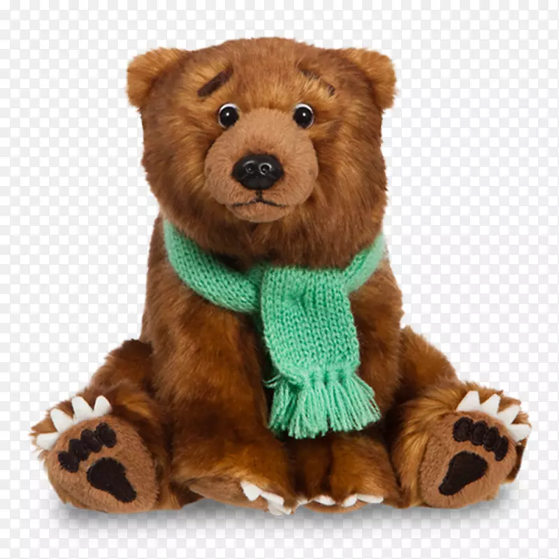 我们要去猎熊动物&可爱的玩具毛绒极光世界公司。-熊