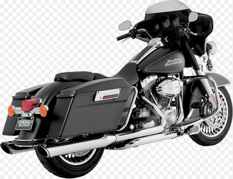 排气系统哈雷-戴维森旅游摩托车万斯和海因斯-摩托车