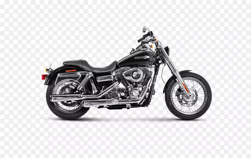 排气系统摩托车哈雷-戴维森超级滑翔软尾摩托车