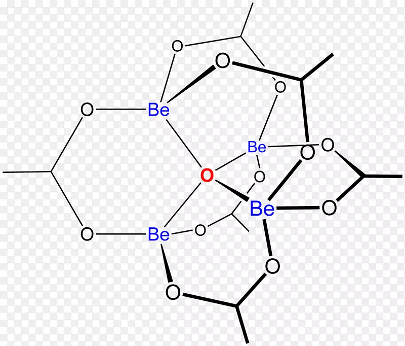 碱性醋酸铍醋酸锌化学复合盐