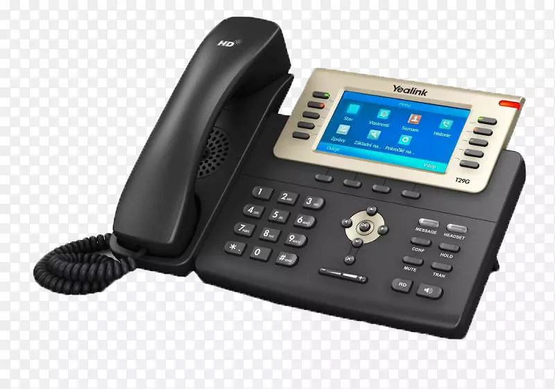 yalink SIP-t29g千兆位voip电话会话启动协议，电话功率超过以太网