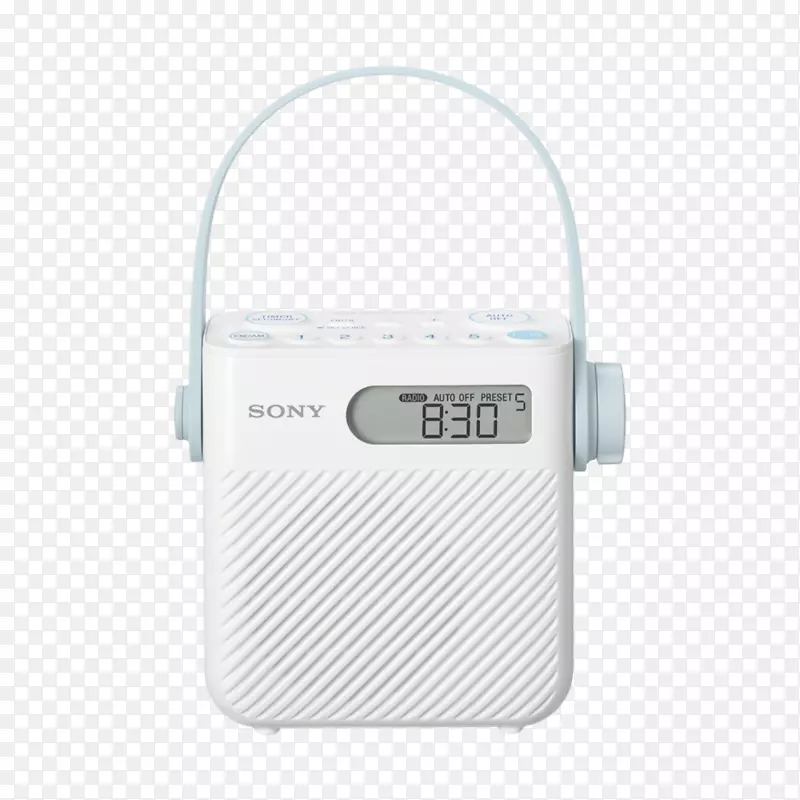 fm浴室收音机淋浴收音机索尼icf-s80上午fm广播索尼收音机