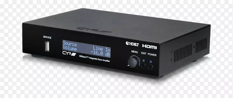 AV接收机无线电接收机HDBaseT HDMI放大器