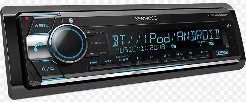 汽车音频肯伍德公司无线电接收机汽车总机-收音机