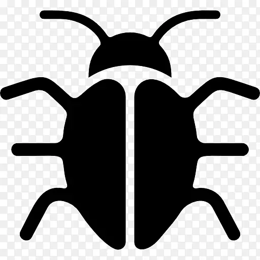 昆虫床虫软件错误电脑图标剪贴画昆虫