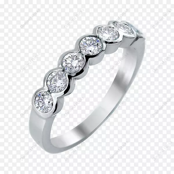 永恒戒指珠宝结婚戒指钻石戒指