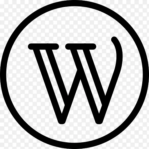 WordPress电脑图标博客电脑软件徽标-WordPress