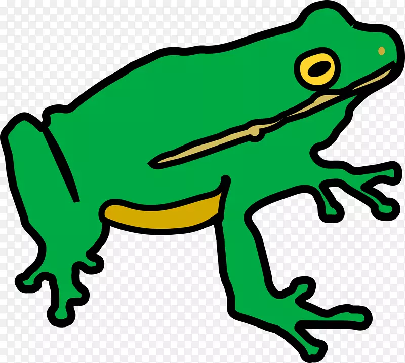 青蛙蟾蜍石膏板公众领域剪贴画青蛙