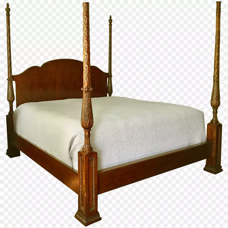 床架四柱床台天篷床桌