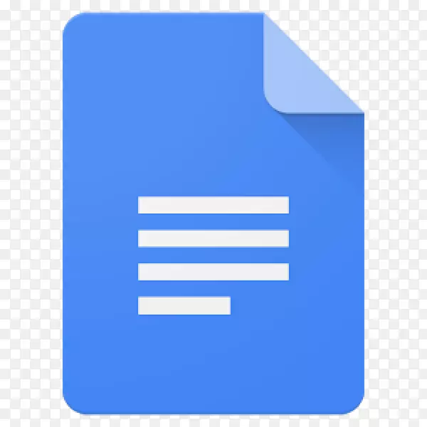 google docs g套件文档电脑图标-google