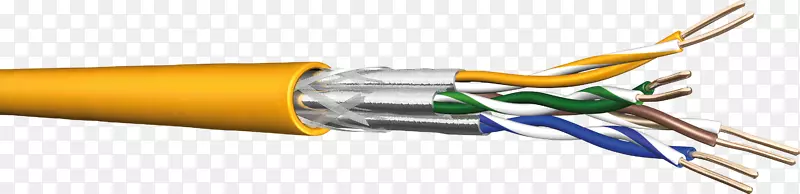 网络电缆f类电缆DRAKA保持铜导体.
