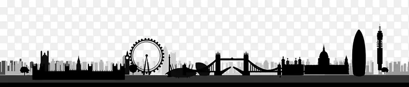 塔桥伦敦大桥全景图