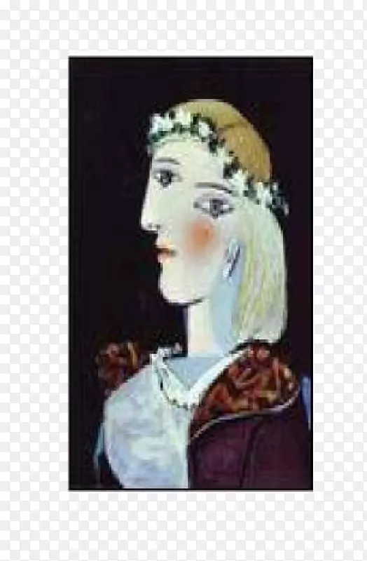 玛丽？特蕾斯？沃尔特的肖像和苏珊娜？布洛赫绘画艺术的花环肖像。