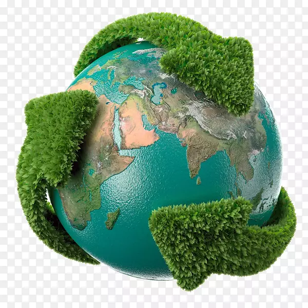 地球桌面壁纸环保绿色回收-地球