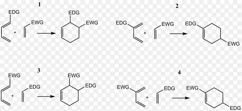 区域选择性Diels.Alder反应、化学、有机反应-反应