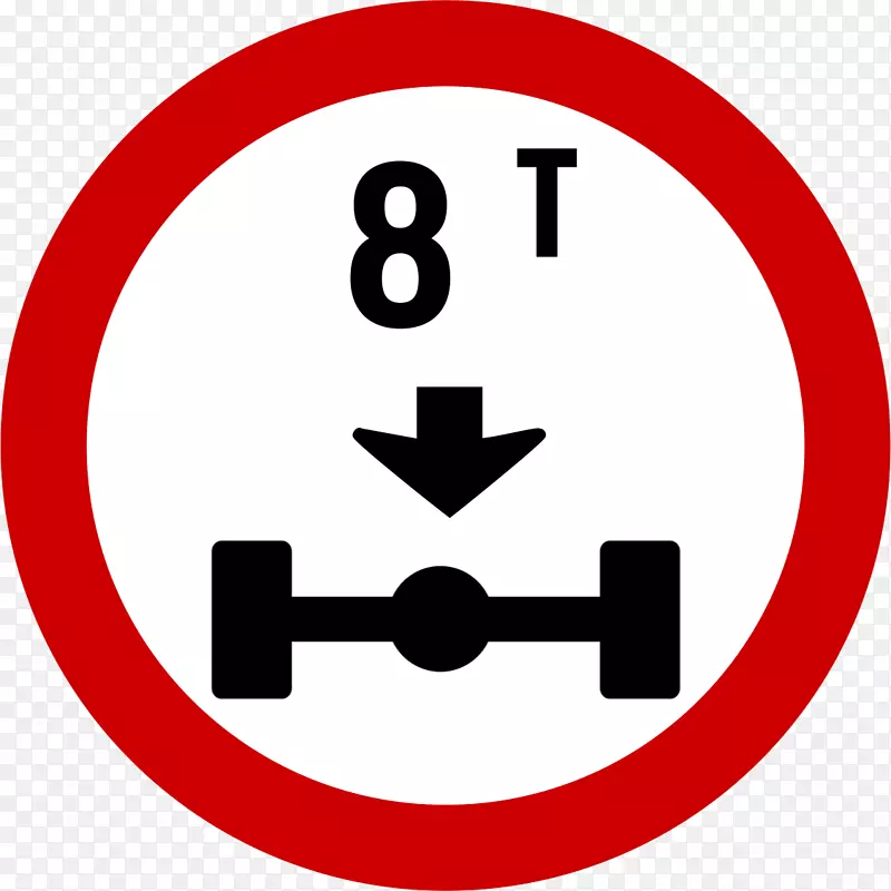 印尼禁止交通标志道路标志-道