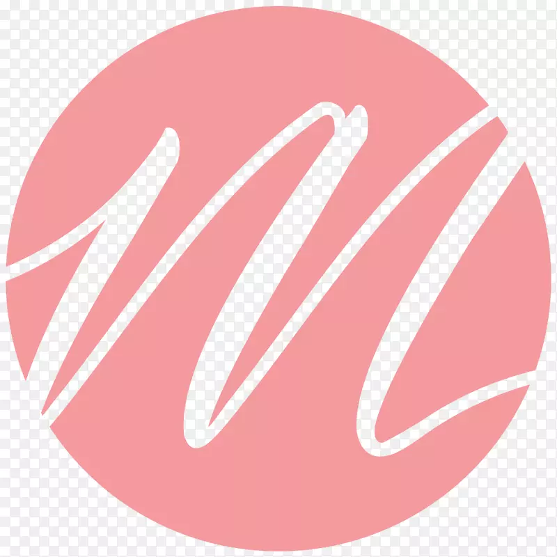 商标粉红色m字体-珊瑚