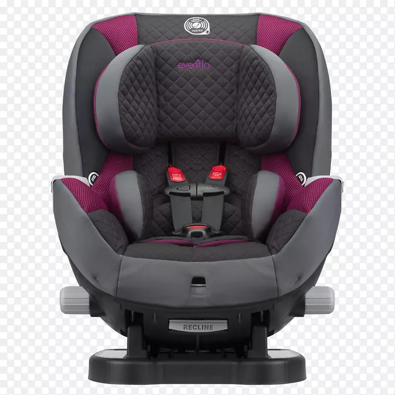 婴儿和幼童汽车座椅Evenflo凯旋lx敞篷车座椅
