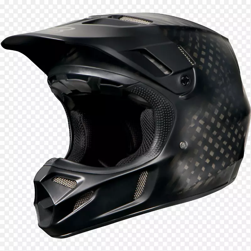 摩托车头盔狐狸赛车面罩-比赛