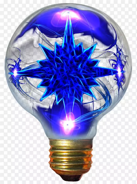 圣诞装饰品钴蓝球-明亮