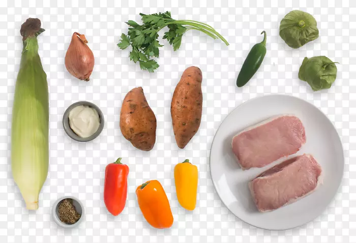 素食菜系蔬菜食谱-猪肉片