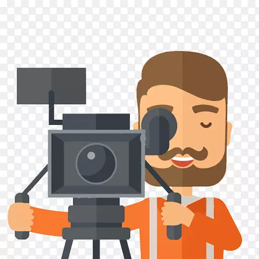 相机操作员摄影免版税摄影-摄影师