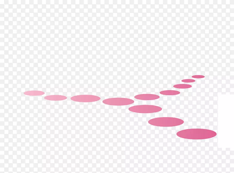粉红色m字型路径