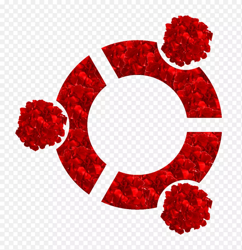 Ubuntu11.04桌面壁纸安装主题-红色闪光