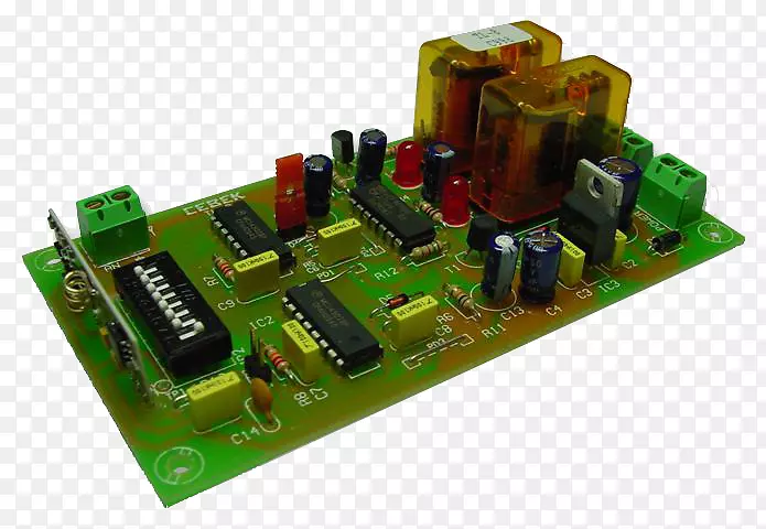 微控制器电子工程电子元件电子电容器电路板