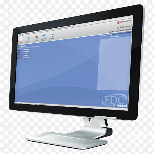 计算机监视器计算机硬件输出设备计算台式计算机监控