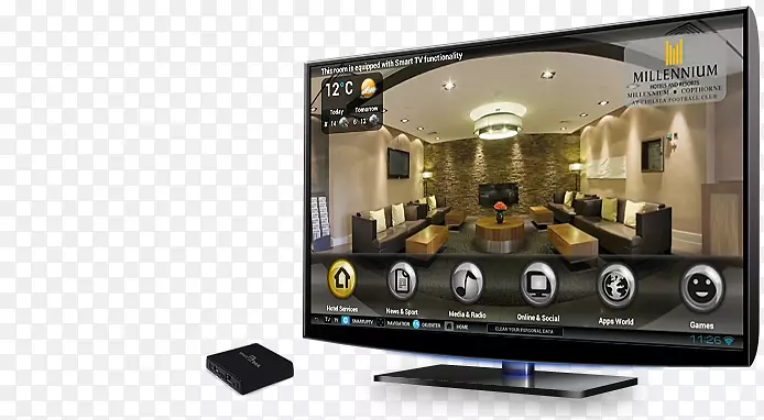 液晶电视酒店电脑监控网络智能电视
