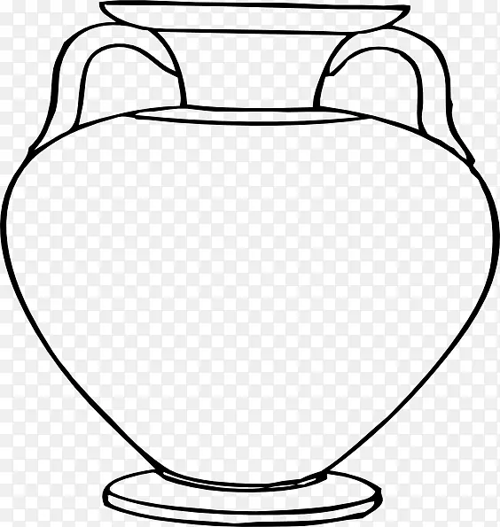 古希腊陶器花瓶夹艺术瓷壶