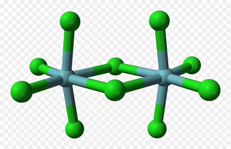 氯化铌化学八面体分子几何符号
