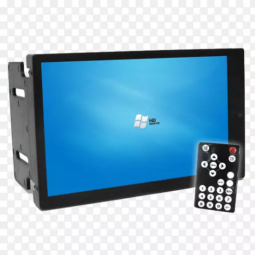 电脑显示器触摸屏iso 7736 hdmi平面px2230mw多点触摸-22“lcd监视器w/立体声扬声器，触摸屏