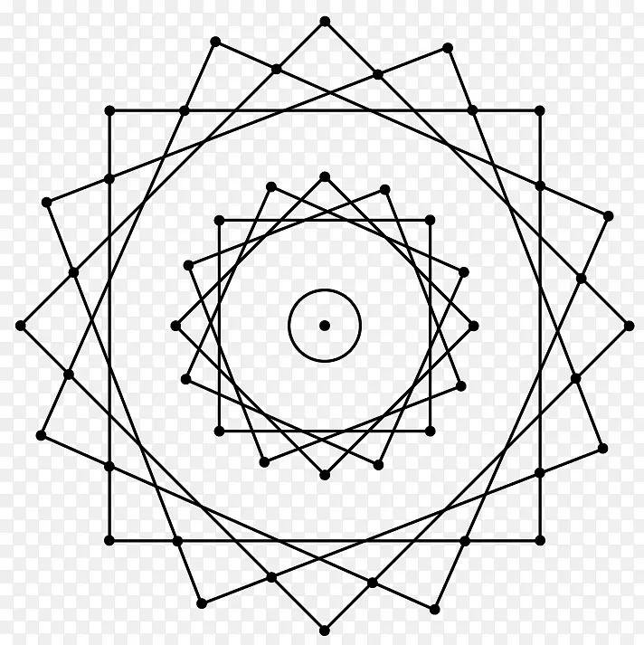 神圣几何学螺旋七角符号神圣几何学