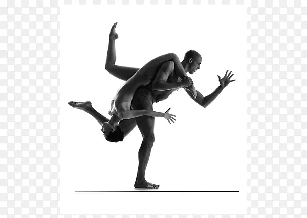 健身剪影雕像表演艺术黑色舞蹈海报