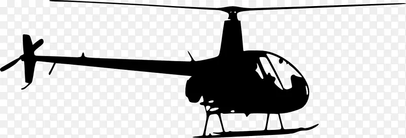 直升机旋翼轮廓-直升机顶部视图