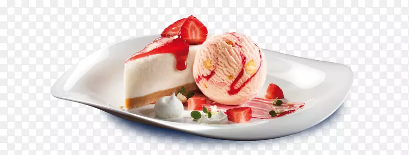 冰淇淋风味装饰菜谱-草莓奶油