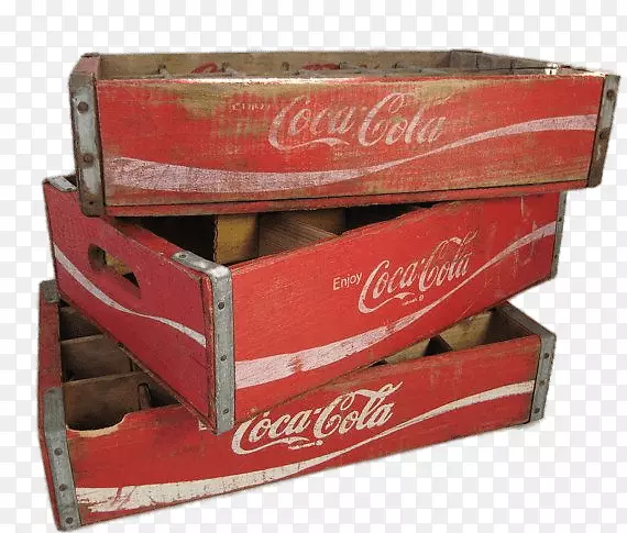 可口可乐纸板箱木箱食物盒