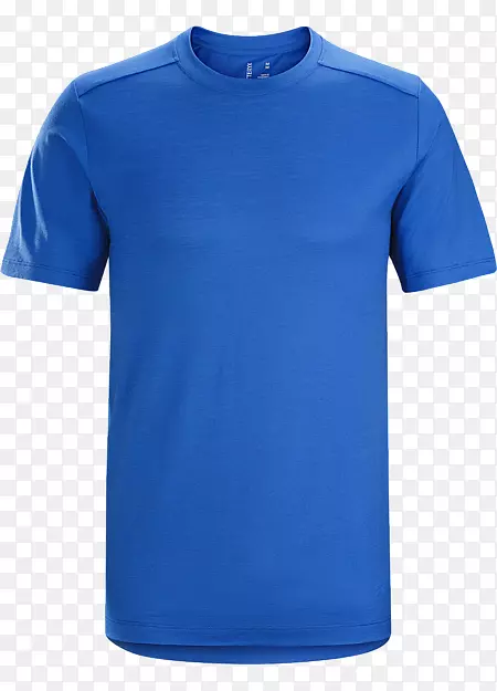 T恤，马球衫，服装袖，蓝t恤