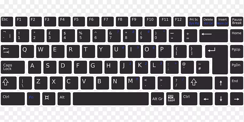 电脑键盘膝上型电脑键盘保护器平板电脑键盘pc