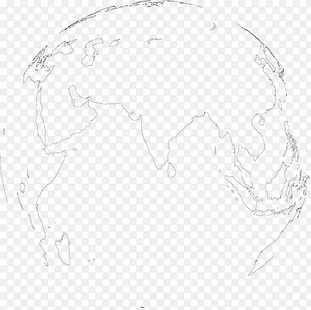 印度剪贴画-地球印度