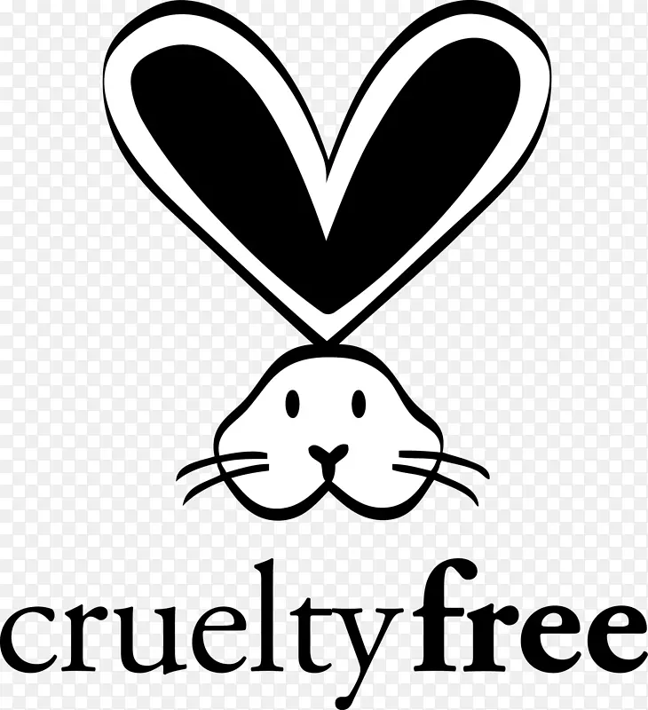 无残忍的人为动物的伦理对待动物测试化妆品标志.残忍免费