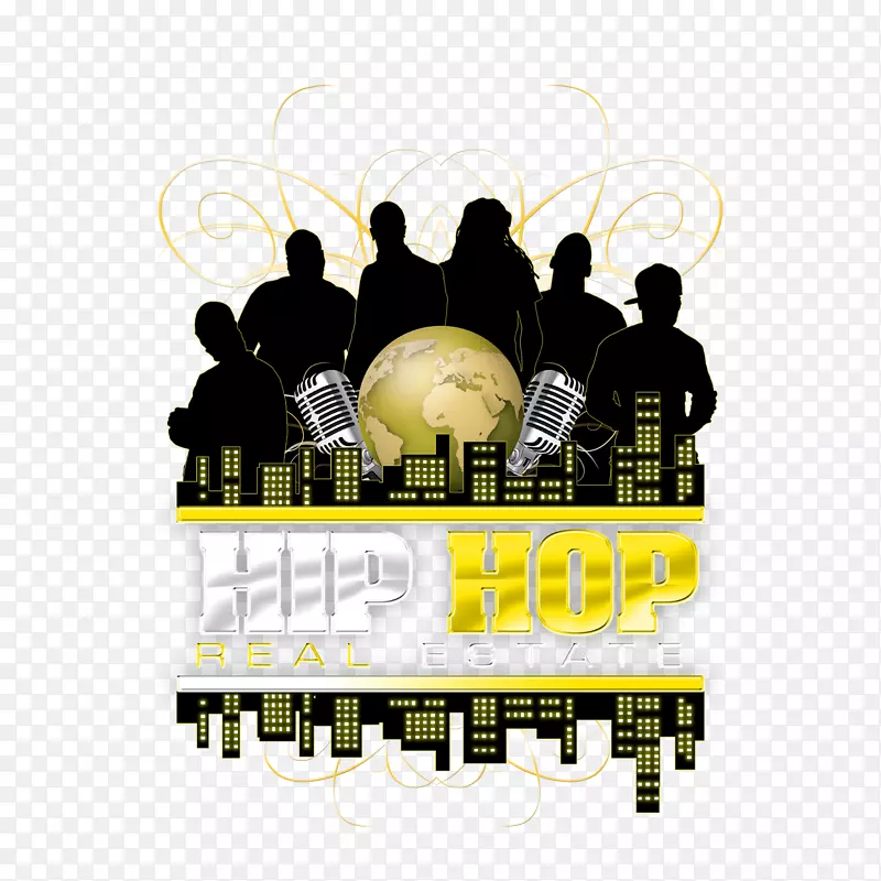 LOGO房地产朋友品牌-hiphop标志