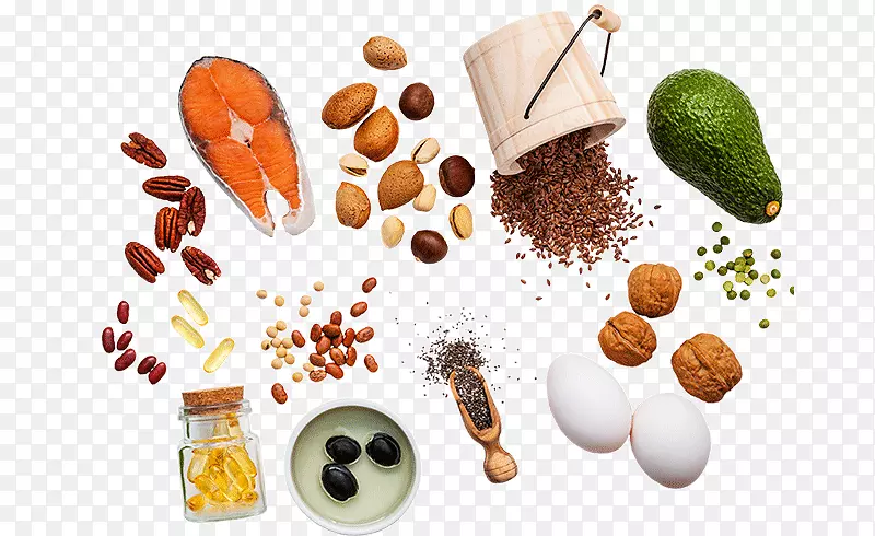 膳食补充剂-欧米茄-3脂肪酸食品-杏仁